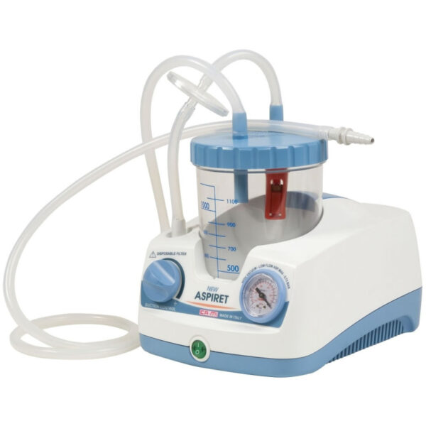 Aspirateur de Mucosité Portable 15L/min – Dispositif Médical Compact et Efficace