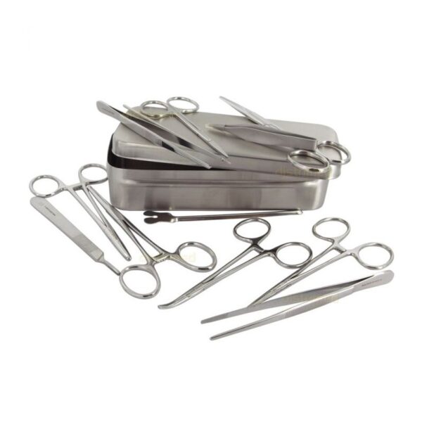 Boîte de Petite Chirurgie 11 Instruments Inox – Kit Complet au Maroc