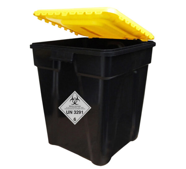 Conteneur Déchets Médicaux 50L | SMEDIC Maroc