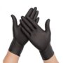 Gants Nitrile Noir 100 pcs | SMEDIC Maroc