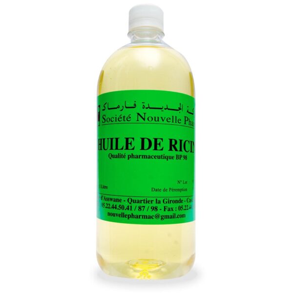 Huile de Ricin 1L Pure | SMEDIC Maroc