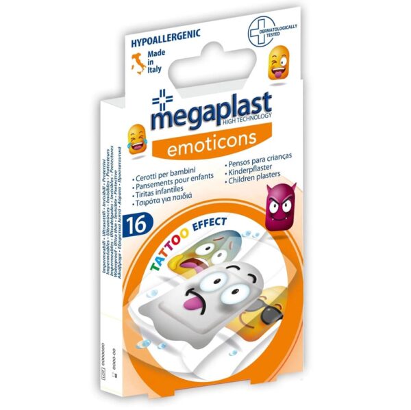 Pansements Emoji pour Enfants Megaplast - SMEDIC Maroc