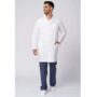 Blouse blanche longue homme col tailleur – OPTIMIUM PRO – SMEDIC MAROC