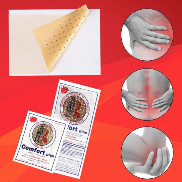 Emplâtre Américain Comfort Plus – Soulagement Musculaire | SMEDIC Maroc