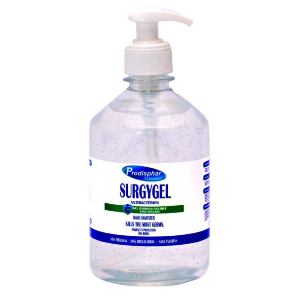 Surgygel Gel Hydroalcoolique 70° – Antiseptique mains – SMEDIC MAROC