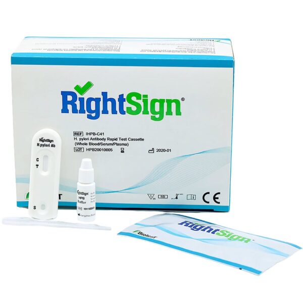Test Rapide Helicobacter Pylori IgG RightSign – SMEDIC Maroc