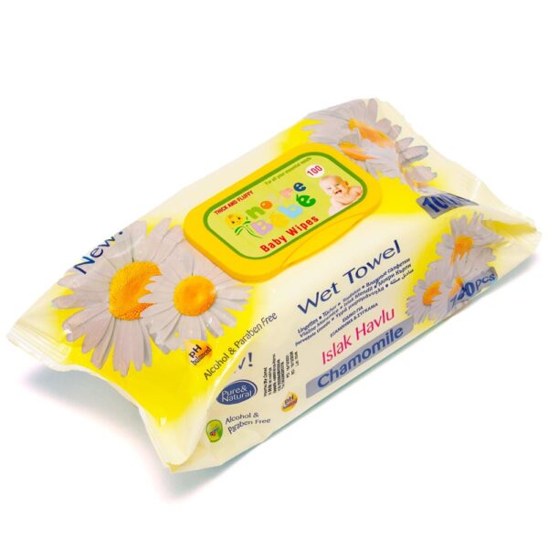 Lingettes Wet Towel MAXI 100 sans alcool ni paraben – SMEDIC MAROC