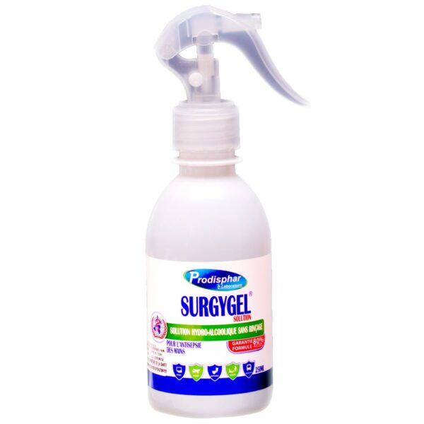 Surgygel Solution Hydroalcoolique 80° – Antiseptique – SMEDIC MAROC